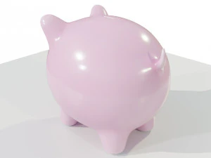 Piggy Bank 3D Model