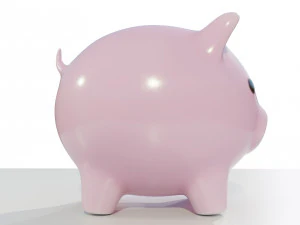 Piggy Bank 3D Model