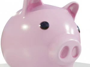 Piggy Bank 3D Model