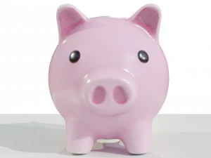 Piggy Bank 3D Model