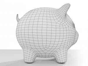 Piggy Bank 3D Model