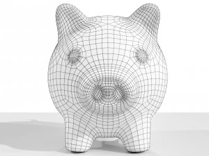 Piggy Bank 3D Model
