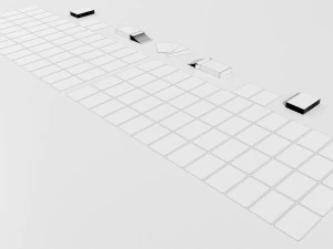 Standard 52-card deck of French-suited playing cards 3D Model