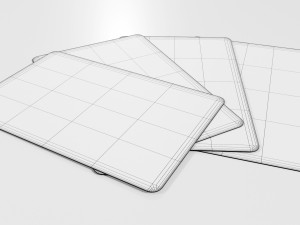 Standard 52-card deck of French-suited playing cards 3D मॉडल