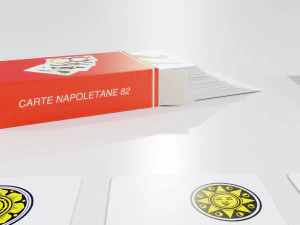Italian Playing Cards 3D Model