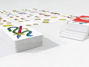 Italian Playing Cards 3D Model