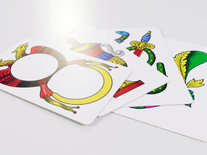 Italian Playing Cards 3D Model