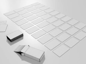 Italian Playing Cards 3D Model