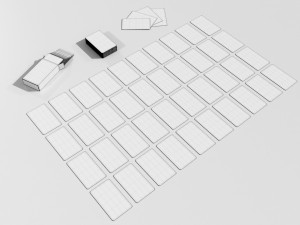 Italian Playing Cards 3D 模型