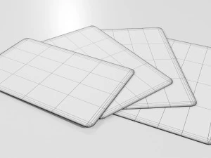 Italian Playing Cards 3D Model