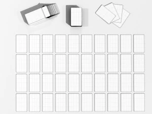 Italian Playing Cards 3D Model