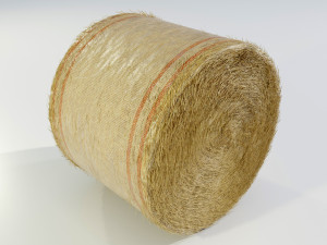 Round Hay Bale 3D 모델