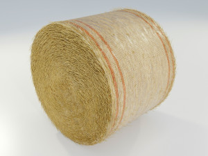Round Hay Bale 3D 모델