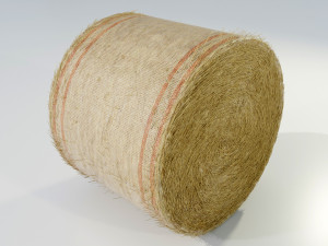 Round Hay Bale 3D 모델
