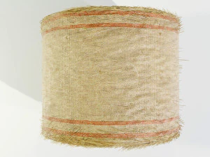 Round Hay Bale 3D Model