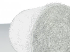 Round Hay Bale 3D Model