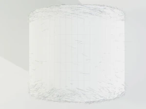 Round Hay Bale 3D Model
