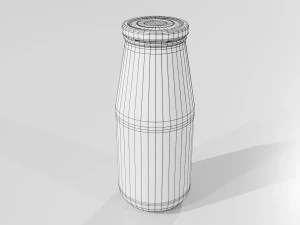 Bottiglia Di Salsa Di Pomodoro Modello 3D