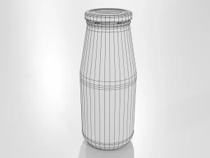 Bottiglia Di Salsa Di Pomodoro Modello 3D