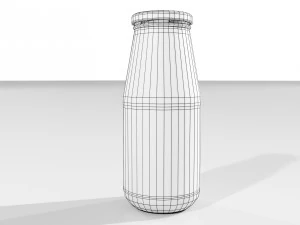 Bottiglia Di Salsa Di Pomodoro Modello 3D