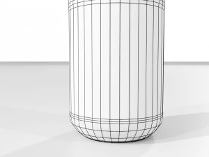 Bottiglia Di Salsa Di Pomodoro Modello 3D