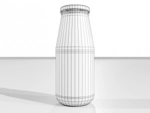 Bottiglia Di Salsa Di Pomodoro Modello 3D