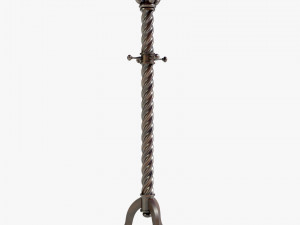 Wooden Clothes Hangers Modelo 3D