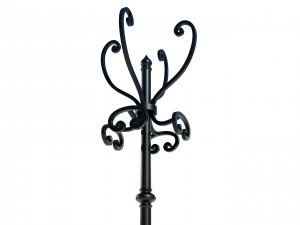 Wrought Iron Clothes Hangers 3D मॉडल