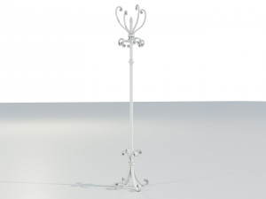 Wrought Iron Clothes Hangers 3D मॉडल
