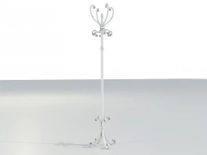 Wrought Iron Clothes Hangers 3D Model