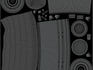 Garbage Can 3D Model