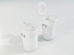 Garbage Can 3D मॉडल