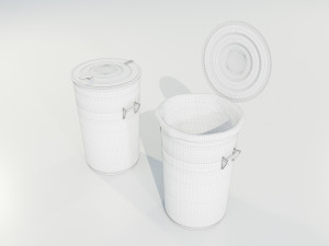 Garbage Can 3D मॉडल
