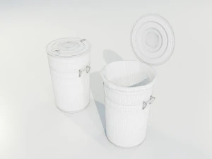 Garbage Can 3D Model