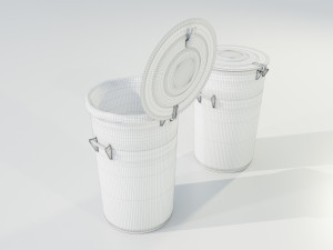 Garbage Can 3D मॉडल