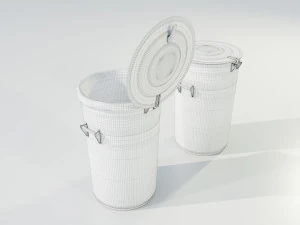 Garbage Can 3D Model