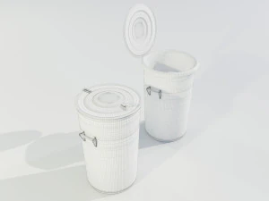 Garbage Can 3D Model