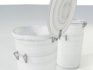 Garbage Can 3D मॉडल