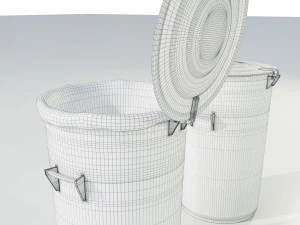 Garbage Can 3D Model