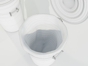 Garbage Can 3D मॉडल