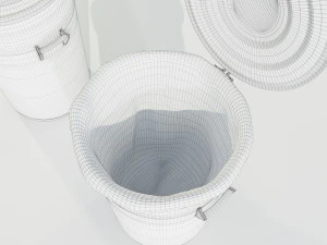 Garbage Can 3D Model