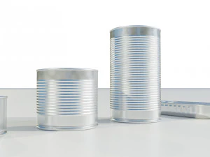 Standard Food Cans 3D Model