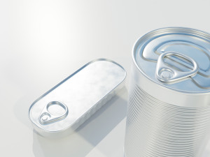 Standard Food Cans 3D Model