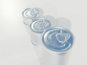 Standard Food Cans 3D Model