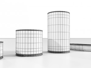 Standard Food Cans 3D Model