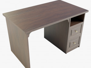 Wooden Desk 3D Модель