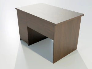 Wooden Desk 3D Model