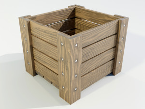 Wooden Planter 3Dモデル