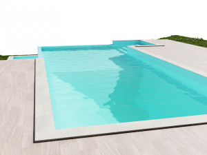 Swimming Pool Model 3D