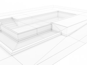 Swimming Pool Model 3D